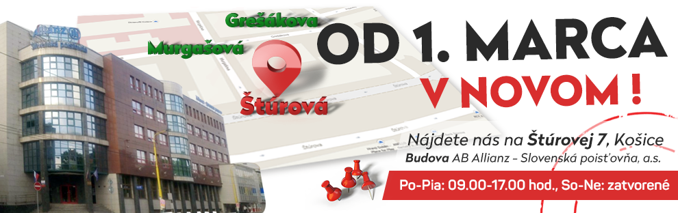 Od 1.Marca v novom